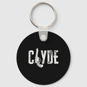 Valentines Bonnie Clyde Matching Couple Love Top 1 Keychain
