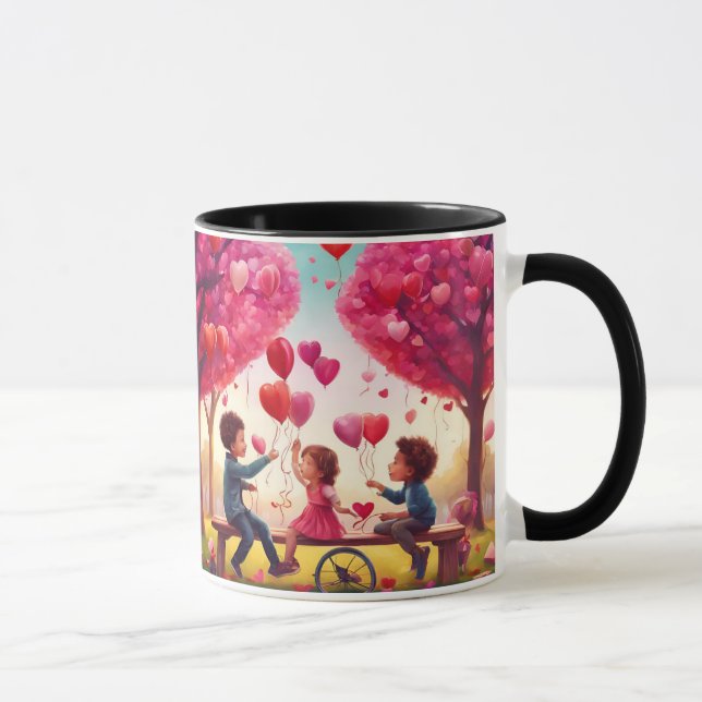 valentines cadeau de jour café tasse (Droite)
