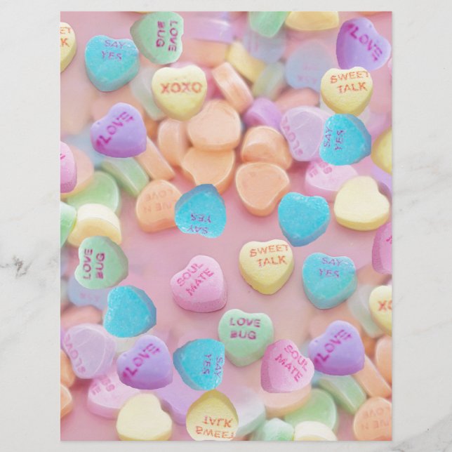 valentines candy hearts (Front)