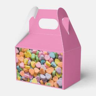 VALENTINE'S CANDY HEARTS FAVOR BOX
