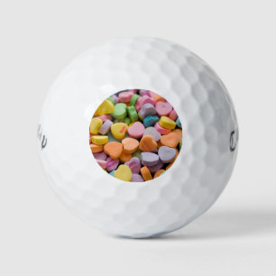 VALENTINE'S CANDY HEARTS  GOLF BALLS