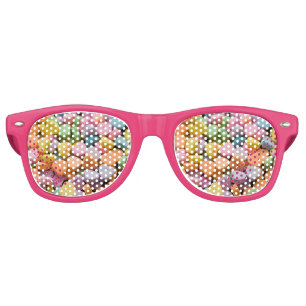 VALENTINE'S CANDY HEARTS RETRO SUNGLASSES