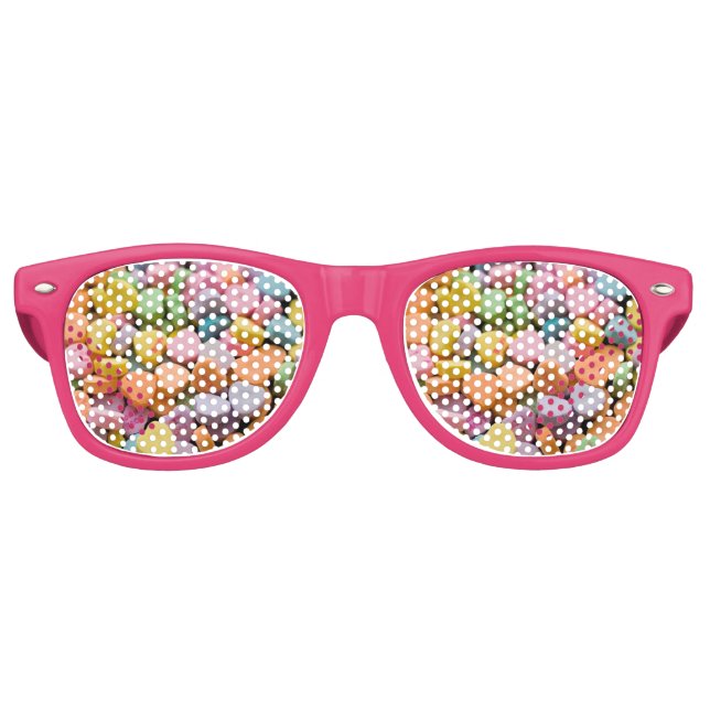 VALENTINE'S CANDY HEARTS  RETRO SUNGLASSES (Front)