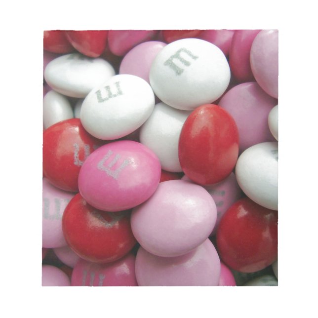 Valentine's Candy Notepad (Front)