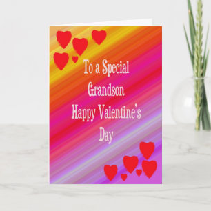 Valentine's Card for Grandson