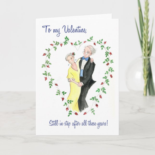Valentine's Card for Older Couple (Front)
