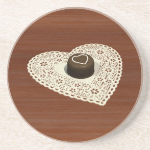 Valentines Chocolate Coaster