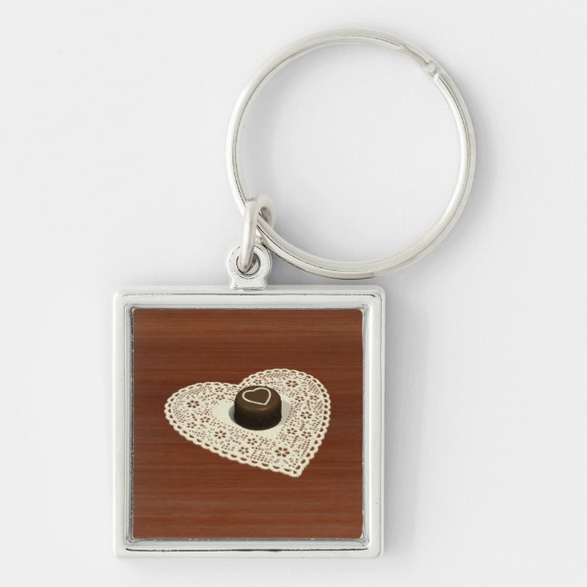 Valentines Chocolate Keychain (Front)