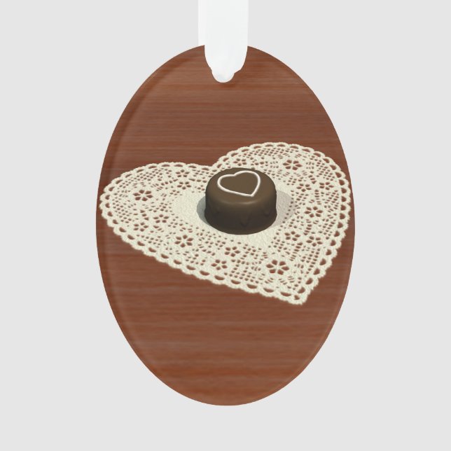 Valentines Chocolate Ornament (Front)