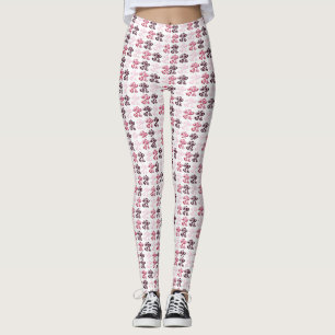 Valentines Coeur Design Dames Leggings