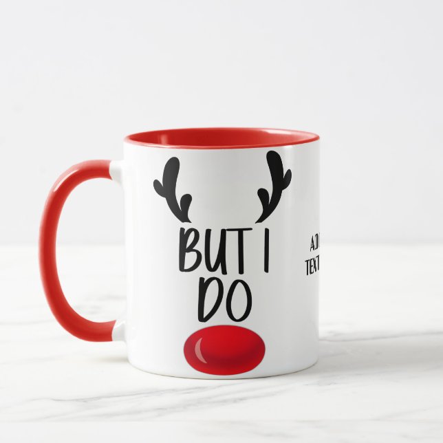 Valentines Couples But I Do Couple Matching Mug (Left)