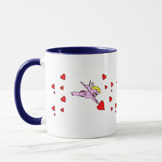 Valentines Cupid Mug (Left)
