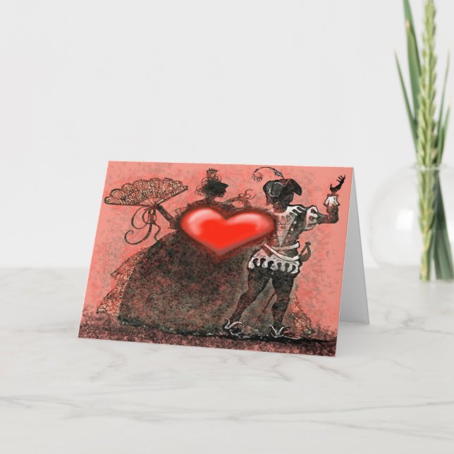 Valentine's Dancers Card (Front)