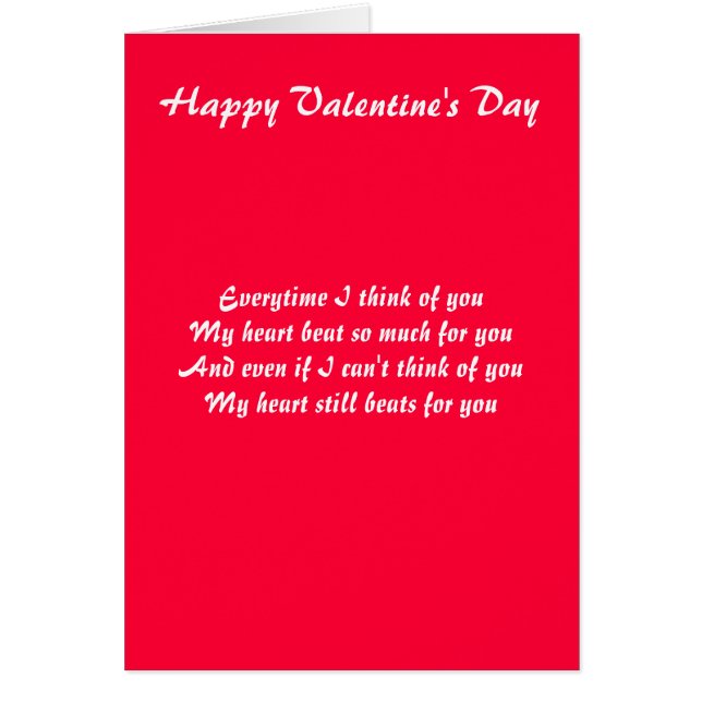 Valentine's day (Front)