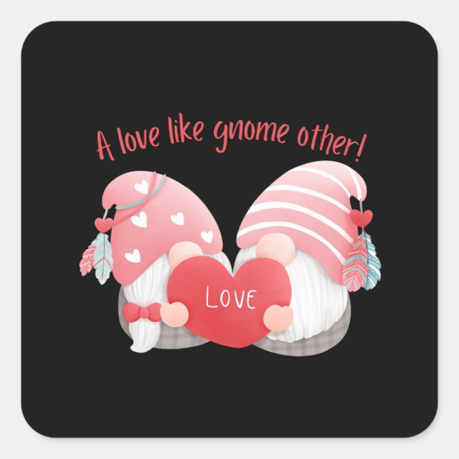  Valentine's Day 2024 Ideas Cute     Square Sticker (Front)