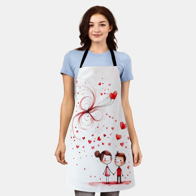 Valentine's Day 2025 Apron (Worn)