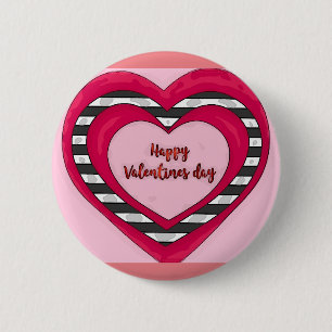 Valentine's Day  2 Inch Round Button