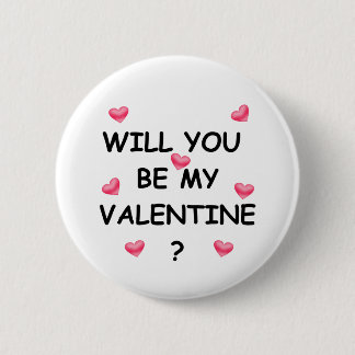 Valentine's Day 2 Inch Round Button