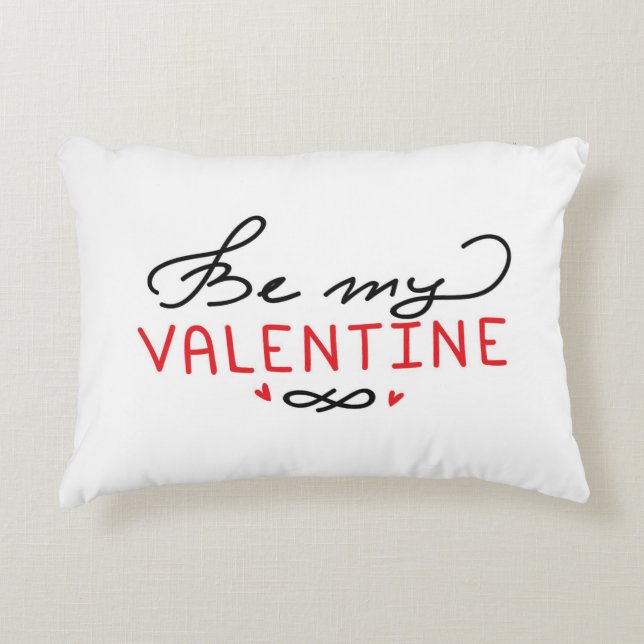 Valentines Day Accent Pillow (Front)