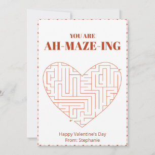 Valentines Day Activity Card For Kids