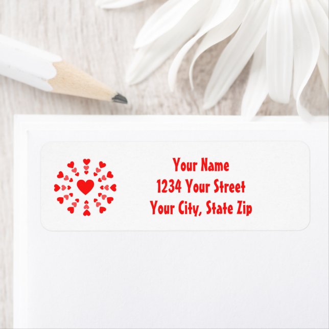 Valentine's Day Address Label (Insitu)