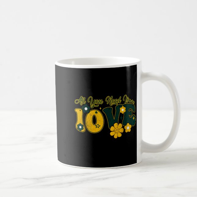Valentine's Day All You Need Is 10ve Love Funny Me Coffee Mug (Right)
