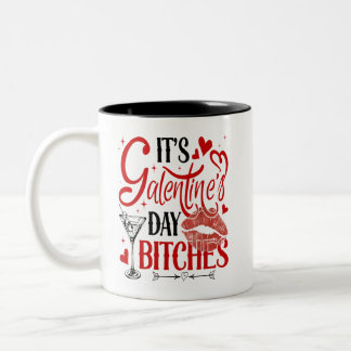 Valentines Day American Sign Love You Hand Sign He Two-Tone Coffee Mug