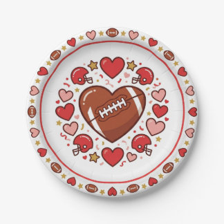Valentine's Day and Super Bowl Plates