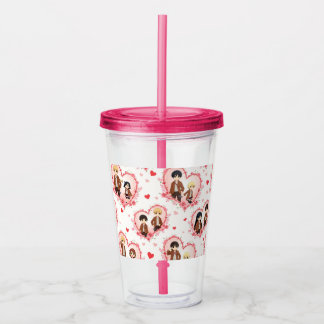 VALENTINE'S DAY ANIME ACRYLIC TUMBLER