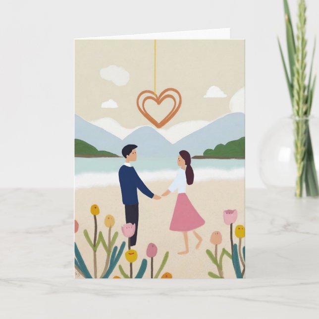 Valentine's Day Art Card (Front)