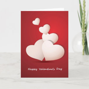 Valentine's Day Background Holiday Card