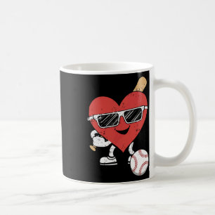 Valentines Day Baseball Cute Sports Men Boys Kids  Coffee Mug