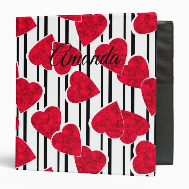 Valentine's day  binder (Front/Inside)