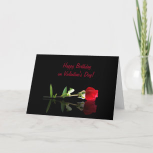 Valentine's Day Birthday Card