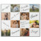 Valentine's Day Calligraphy Photo Collage