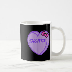 Valentines day candy sweet hearts love shortie coffee mug