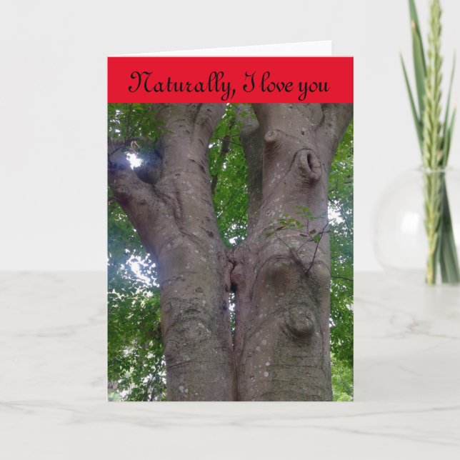 Valentine's Day card for any nature lover! (Front)