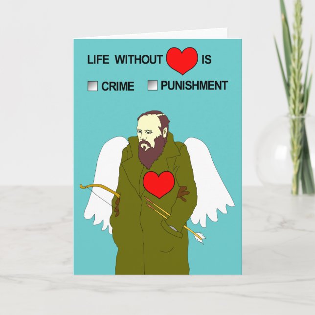 Valentine's day card from Dostoevsky (Front)