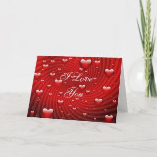 Valentine's Day Card: I Love You Holiday Card