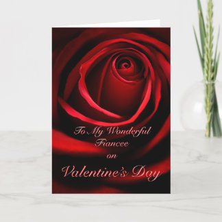 Valentine's Day Card or you Fiancee.