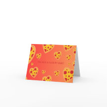 Valentine's Day Card- Pizza Theme