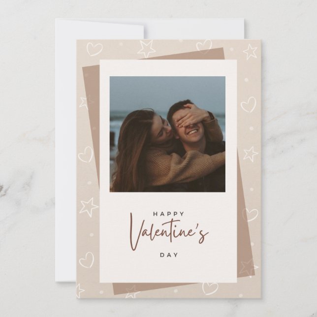 Valentine's Day card, romantic card, love card (Front)