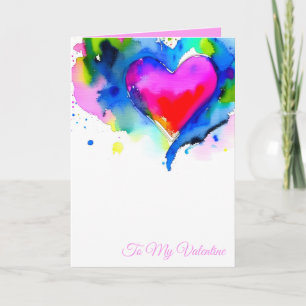 Valentine's Day Card - To My Valentine