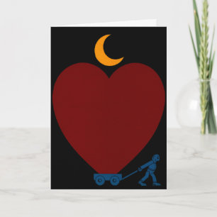 Valentine's Day Card With Heart