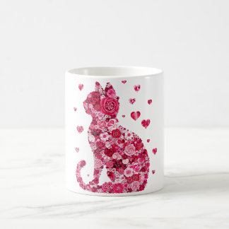 Valentine's Day Cat Coffee Mug