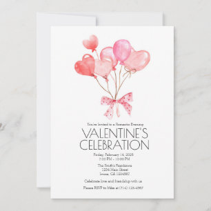 Valentine's Day Celebration Invitation 5x7 Invite