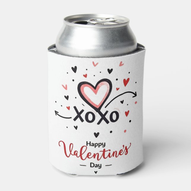 Valentine's Day celebration of Love Can Cooler (Can Front)