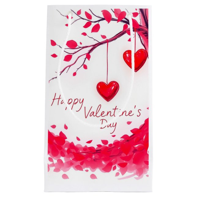Valentine's Day celebration of Love Small Gift Bag (Front)