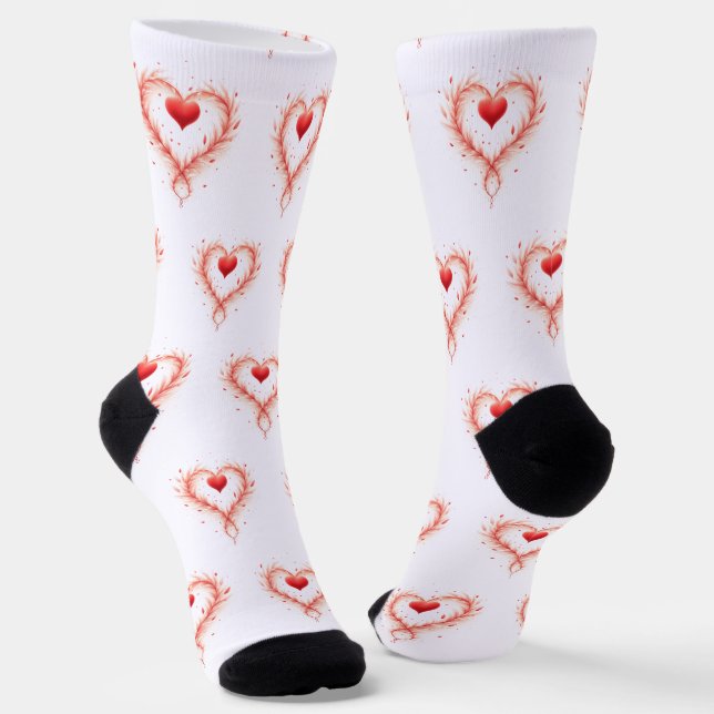 Valentine's Day celebration of Love  Socks (Angled)