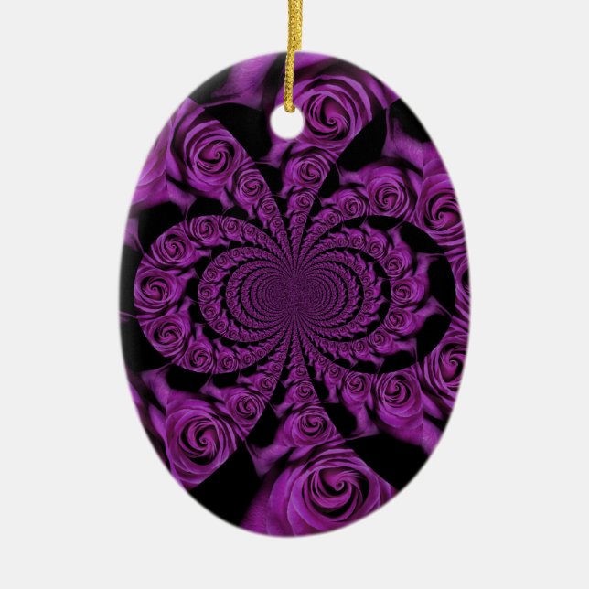 Valentines day ceramic ornament (Front)